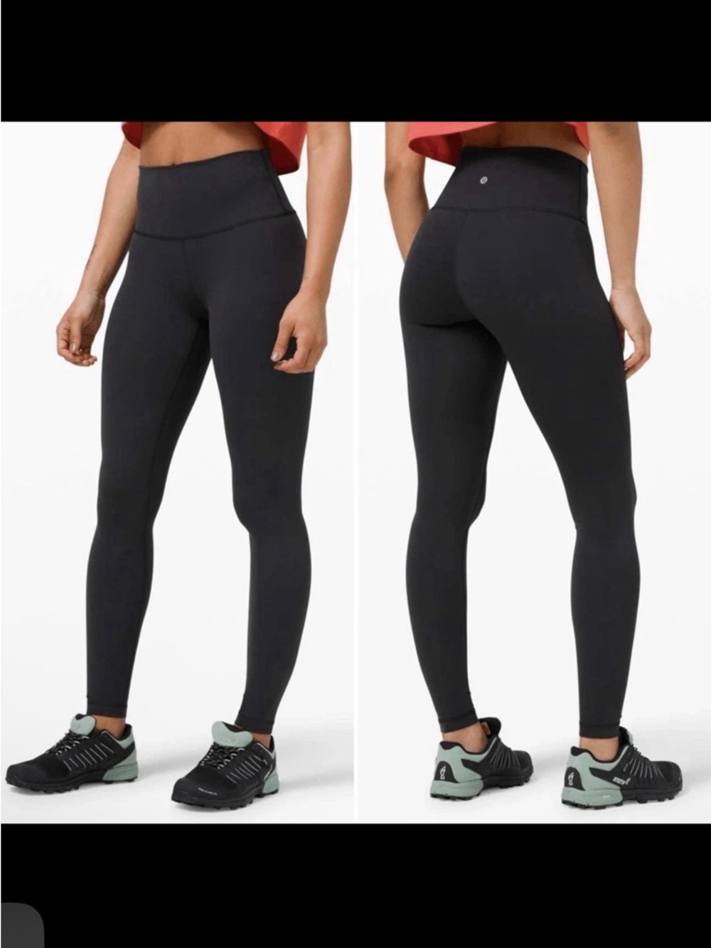 New W/out Tags Lululemon Wunder Train High-Rise Tight 28" in Black Size  4